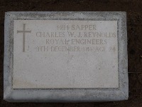 Struma Military Cemetery - Reynolds, Charles William Joseph